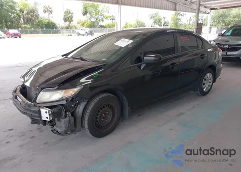 2014 Honda Civic Lx из США, поврежденный, VIN 19XFB2F54EE012153